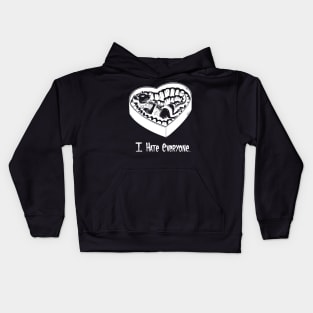 I Hate Everyone Kids Hoodie